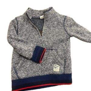 GAP Kids Blue Sweater with Red Stripe